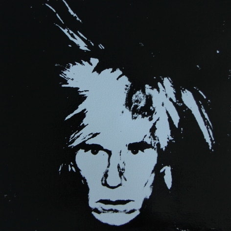 WARHOL - DENIED - PORTRAIT - PAINTING - ANDY WARHOL - CHARLES LUTZ