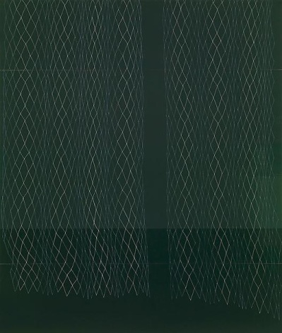  &nbsp;, Dark Green Lace Curtain, Small Sway, 2008