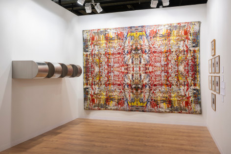 Anthony Meier booth at Art Basel Switzerland 2025