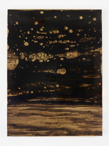 Teresita Fernandez, Golden (Nebula Vertical), 2015