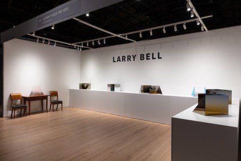 ADAA: The Art Show 2021 | LARRY BELL Booth A16 3-7 November 2021 installation images