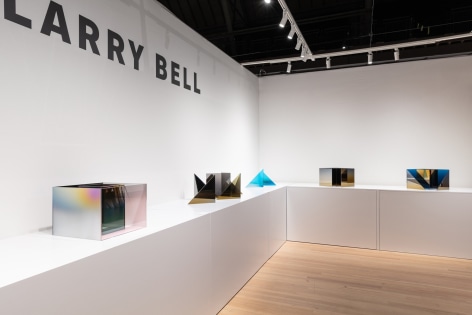 ADAA: The Art Show 2021 | LARRY BELL Booth A16 3-7 November 2021 installation images