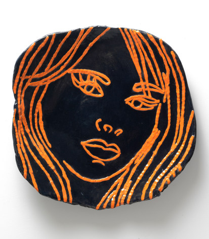 Portrait of a Lady in Orange, 2014, Ceramic