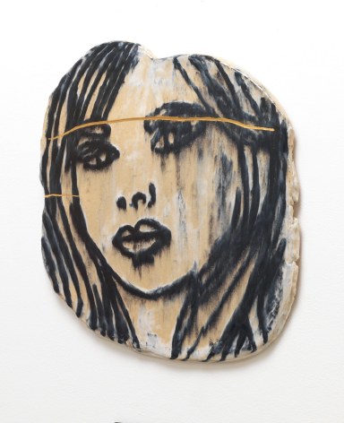 Portrait with Wounds, 2015, Ceramic