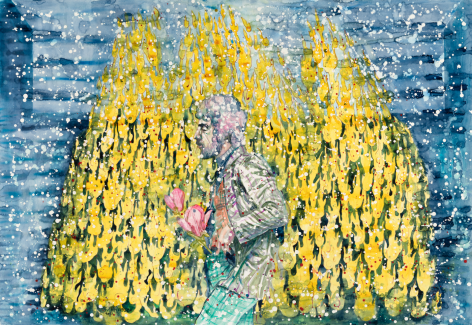 Siavash on Fire, 2022, Print on Paper, ed. Print 4/21