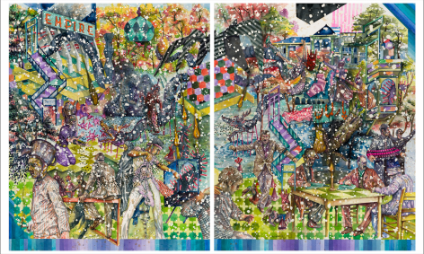 Behrang Samadzadegan, The Fall of the Castle, 2022