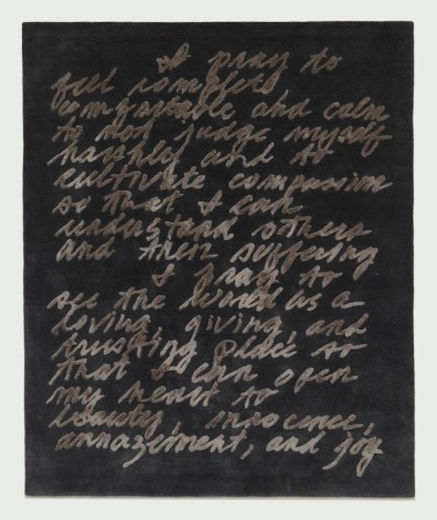 Prayer Rug, 2015, Silk and wool