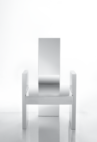 OVO CHAIR, 2024, Stainless Steel 