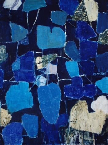 Night Figs,&nbsp;2024, Oil and enamel on canvas