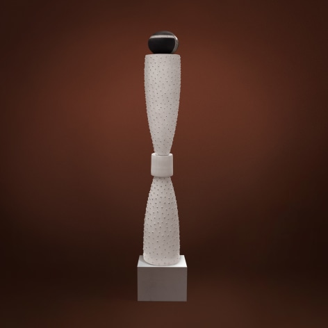 Samurai in Robe,&nbsp;2024, Glazed Ceramic