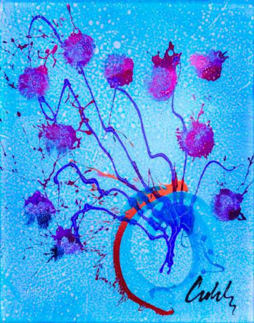 Dale Chihuly, Ikebana Light Drawing, 2017