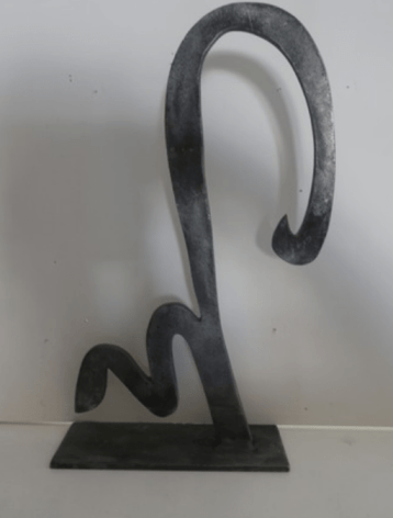 Hieroglyph C, Cast metal