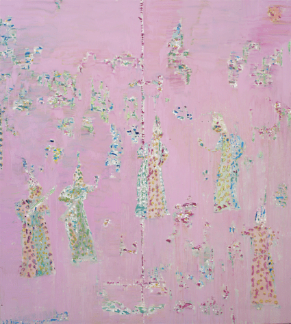 Pink&nbsp;Party,&nbsp;Oil on canvas,&nbsp;180 x 170 cm.&nbsp;