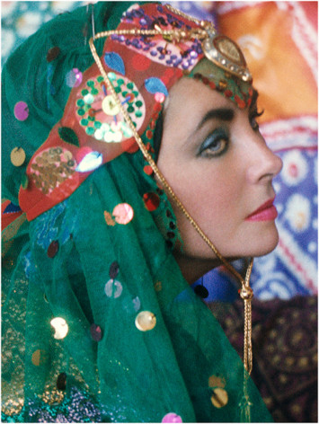 Firooz Zahedi, Elizabeth Taylor Dressed as an Odalisque II, Printed 2011