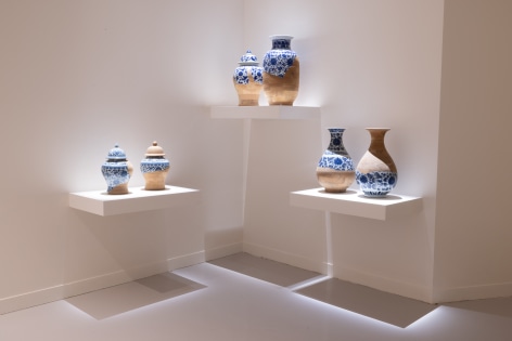 Installation View of&nbsp;Sudarshan Shetty&#039;s work at&nbsp;Art Week Riyadh 2025.&nbsp;