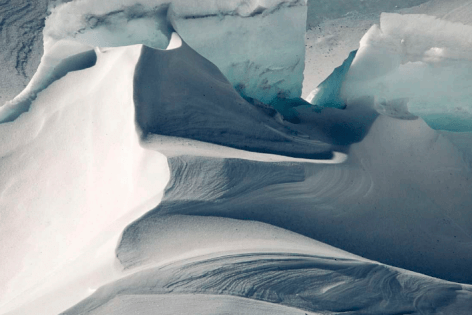 Diane Tuft, Ridge Configurations, Cape Crozier, 2012