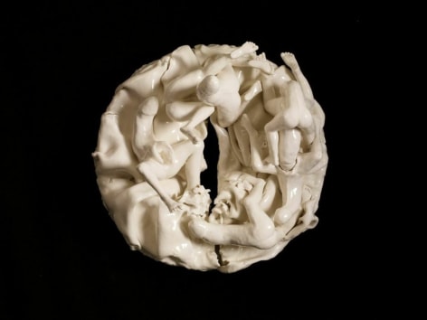 RACHEL KNEEBONE, Shield VI, 2010