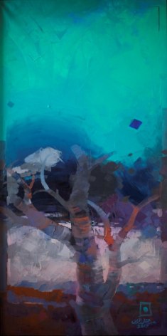 Alsamar Series, 2017&nbsp;, Oil on canvas