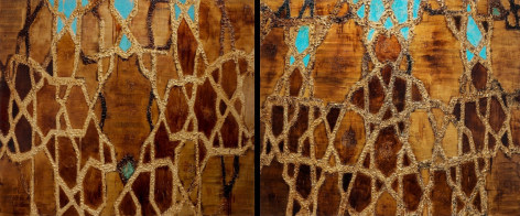 Reza Derakshani, Exiled King and Queen, 2013&nbsp;