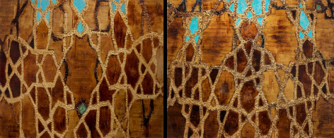 Exiled King and Queen, 2013_Diptych