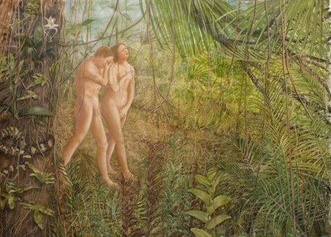 ELIZABETH THOMPSON, Expulsion of Adam and Eve from the Everglades, 2009