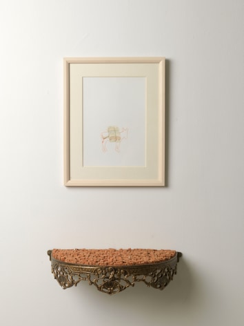 Weight, 2015 Gouache on paper