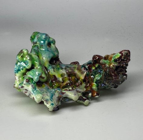 22_LHG,&nbsp;2020, Painted Bronze