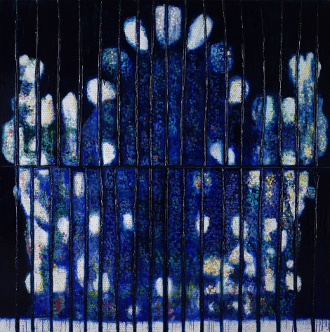 Untitled,&nbsp;2025, Mixed media on canvas