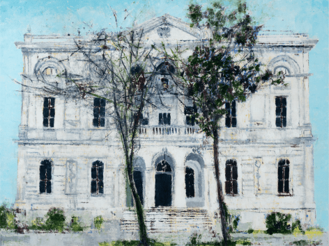 Soho House Istanbul,&nbsp;2017, Oil on canvas