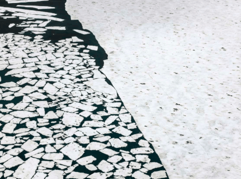 Diane Tuft, The Arctic Melt, Greenland Sea, Arctic Ocean, 4:48 PM, 79 degrees N, 2015