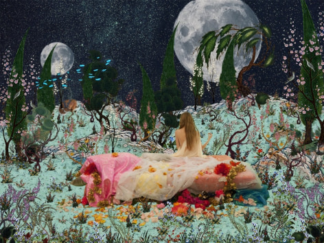SHOJA AZARI&nbsp;, The Heavenly Bed (The King of Black), 2013