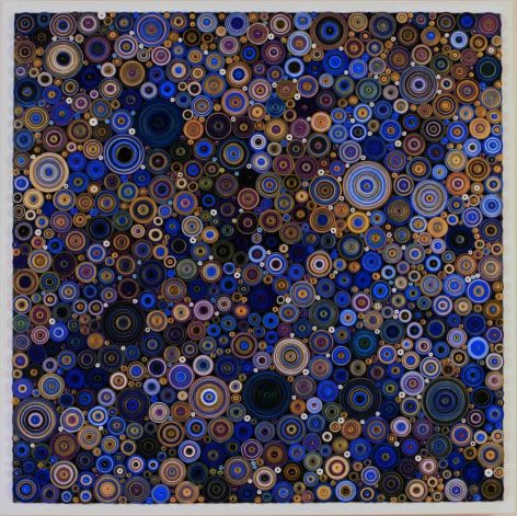 HADIEH SHAFIE, Five Colors: Ultramarine Blue, Violet, Black, Bronze and White (Ketab series), 2013