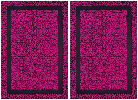 Morteza Darehbaghi, Twin Red, 2023