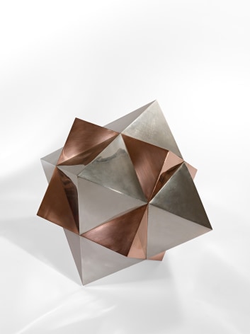 Octacube, 2019 &nbsp;, Stainless steel and bronze&nbsp;