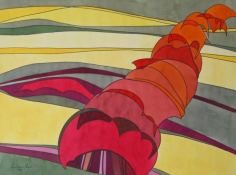 The Beast, 1993, Pen, ink &amp;amp; water colour on paper