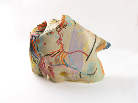 Full Moon Kiss, 2015, Ceramic