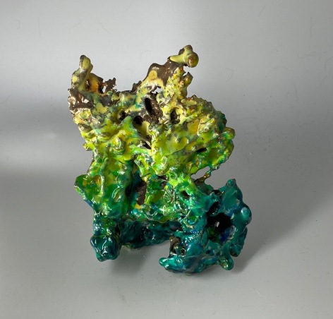 18_LHG,&nbsp;2020, Painted Bronze