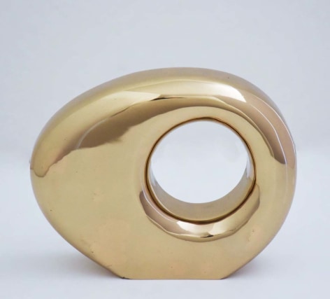Eye II, Polished bronze
