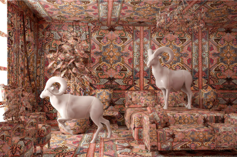 Farid Rasulov&nbsp;&nbsp;, Goat New #17, 2023