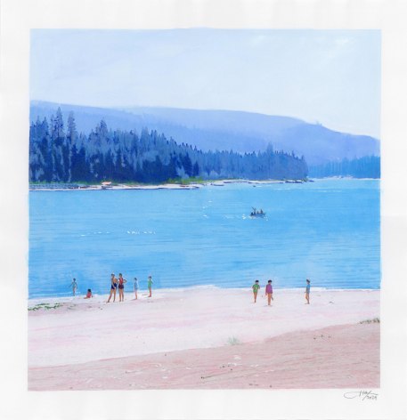 Isca Greenfield-Sanders Lake Beach, 2024