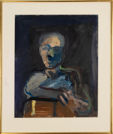 Nathan Oliveira Portrait #1, 1961
