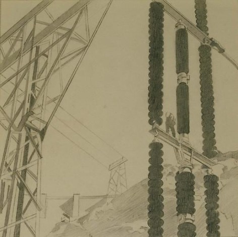 Charles Sheeler Electric Power
