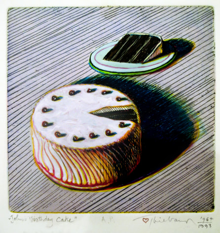 Wayne Thiebaud John&#039;s Birthday Cake, 1964/1993