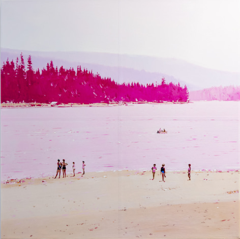Isca Greenfield-Sanders Pink Lake, 2024