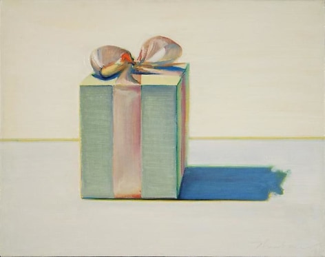 Wayne Thiebaud Gift Box, 1981