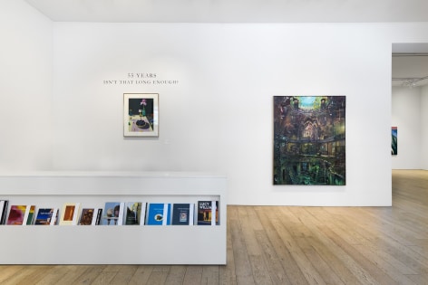 Installation view of 55 Years. Photography by Shaun Roberts.