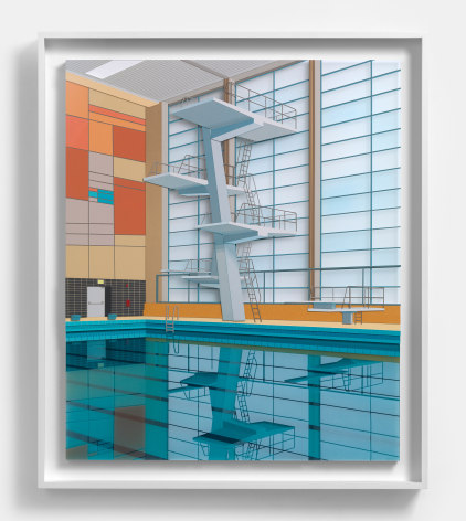 Williams, Lucy Indoor Pool (with mural), 2021