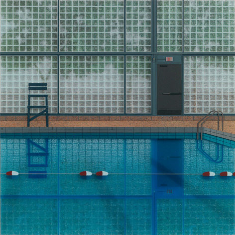 Lucy Williams, Pool at Sherman Park, 2017