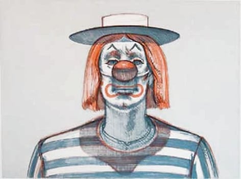 Wayne Thiebaud Clown