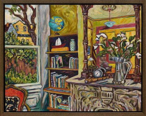 Helen Berggruen Mantel with Globe &amp;amp; Telescope, 2013-2025